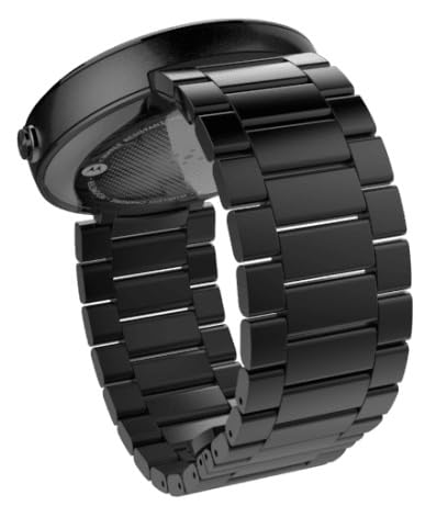 Motorola Moto 360 - Smartwatch, memoria de 512 MB, color negro intenso