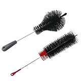 🔄 Flexibler Flaschenputzer – Passt sich der Form von Flaschen und Bowls an, um auch schwer erreichbare Stellen zu säubern.