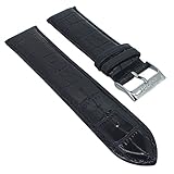  Esprit Ersatzband 22mm Leder schwarz Krokoprägung ES103822002