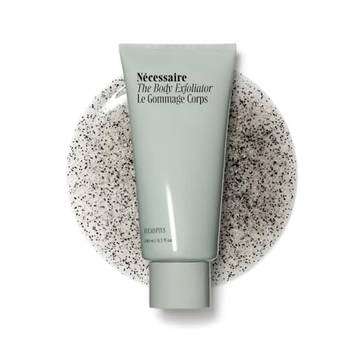 Nécessaire The Body Exfoliator. Eucalyptus. AHA/BHA/PHA. Resurface Skin. Smooth KP and Rough Patches. Hypoallergenic. Dermatologist-Tested. 180 ml / 6.1 fl oz