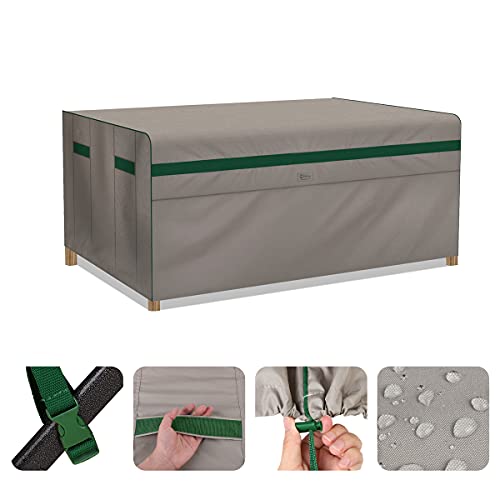 Sekey Schutzhülle für Gartenmöbel, 242 x 162 x 100 cm, Schutzhülle für Möbel, wasserdichte...
