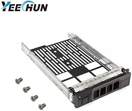 YEECHUN 3.5\" SAS SATA Hard Drive Tray Caddy for Dell PowerEdge T330 T430 T630 R230 R330 R430 R530 R630 R730 R730XD R930 MD1400 MD3400 Series (5 Pack) - Thumbnail 3