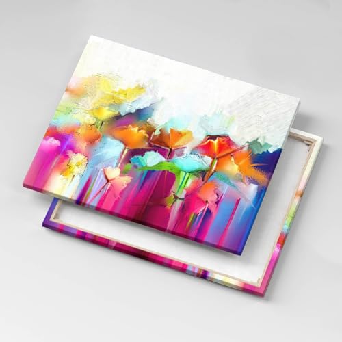 Image sur Toile peinte cascade de Gljufrabui Wallfluent 80x60cm