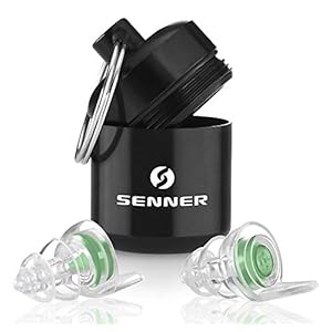 Senner KidsPro Plug Gehoorbescherming oordopjes voor kinderen of bijzonder kleine gehoorgangen en oren, herbruikbaar…