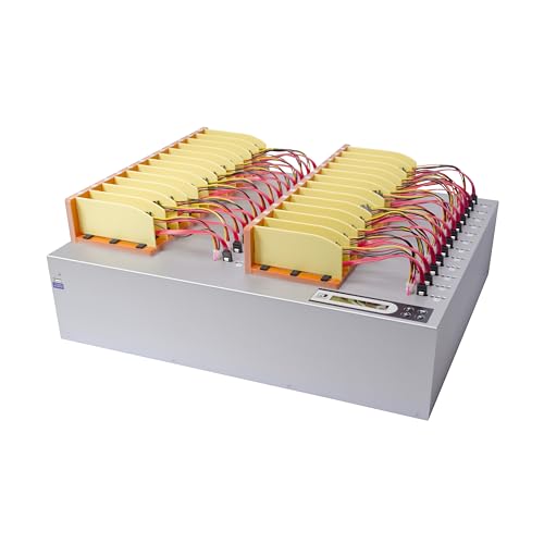 Ureach 1:23 HDD/SSD Duplicator 18GB/Min - Standalone Hard Disk Drive & Solid State Drive Copier/Eraser - Up to 300MB/Sec - MT-H Series (MT2400H)