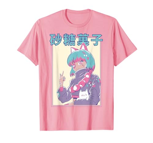 Candycore Girl Cute Pink Pastel Kawaii Anime Estética #5 Camiseta
