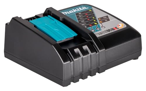 Image of MAKITA DC18RC Charger 7.2-18V Output 120V Input NEW | Optimum quick charger, 18 V lithium-ion, built-in cooling fan, also charges 14.4 V