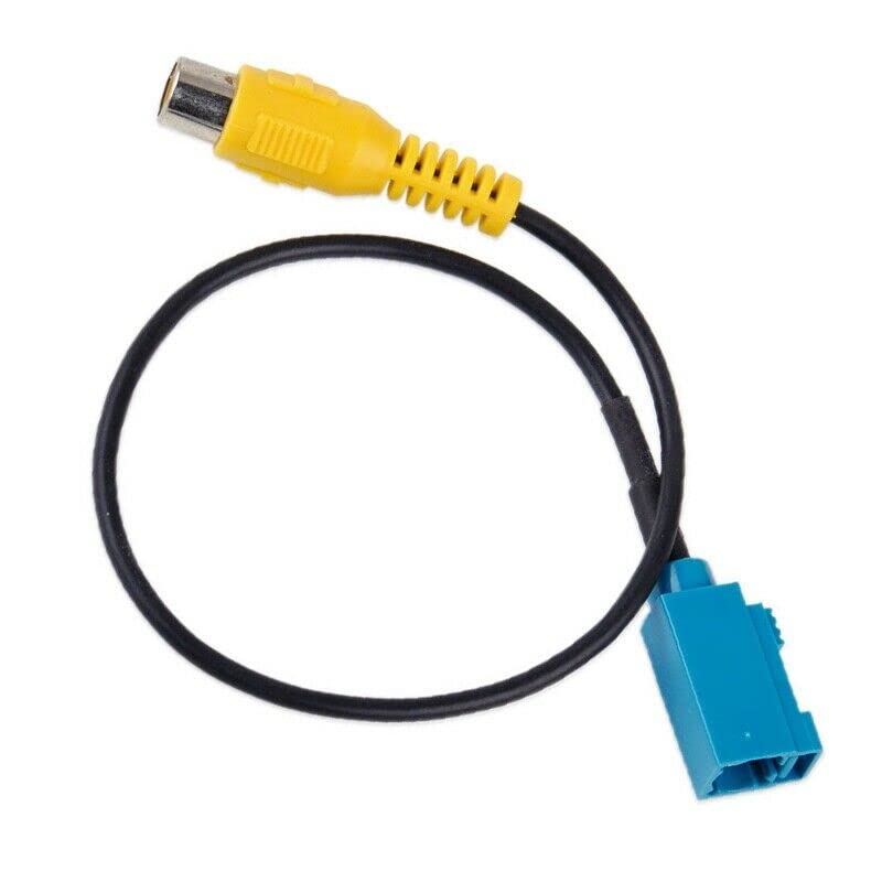 Car Radio New Fakra to RCA Reversing AV-in Camera Video Connection RCA Cable Parking Adapter Plug image 4