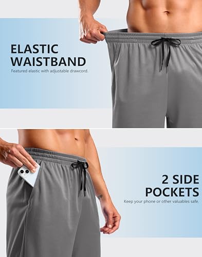 Image of G Gradual Men's Athletic Workout Shorts with Pockets 5 inch /7 inch /9 inch Lightweight Quick Dry Gym Basketball Running Shorts for Men