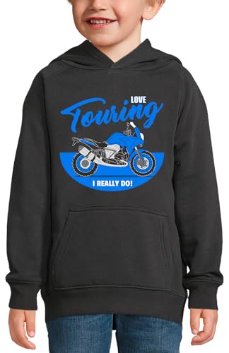 Sweat moto trail enfant Love Touring, le cadeau idéal pour petit motard