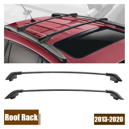 Barras transversales portaequipajes coche techo aluminio para Toyota RAV4 13-18 4