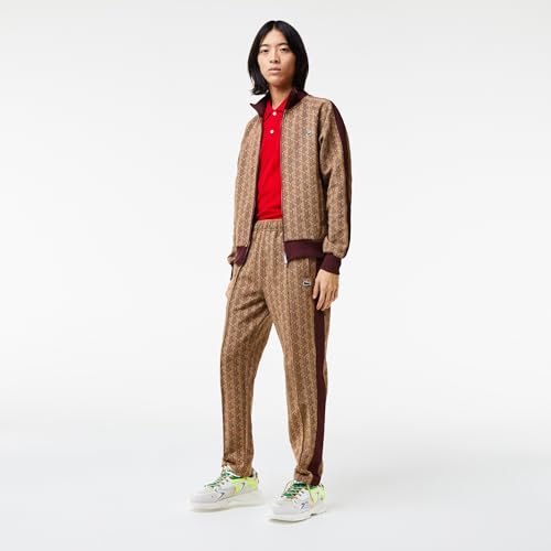 Lacoste Mens Men's Monogram Print Trackpants4