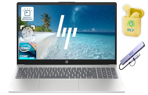 HP 15.6' FHD Touchscreen Business Laptop Computer, Intel 8-Core i3-N305 Processor, 16GB RAM 512GB...