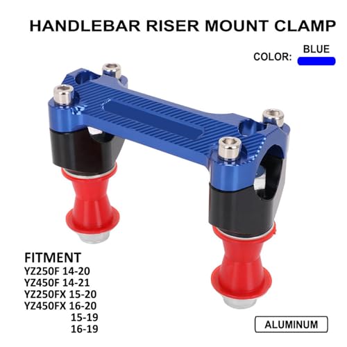 Elevador de manillar resistente de aluminio YZ450F antitensión 5