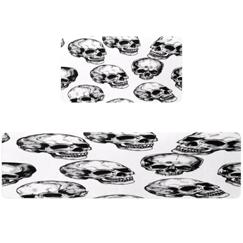 Alfombrillas de cocina para pasillo y lavandería VAPOKF que protegen el suelo de salpicaduras 2