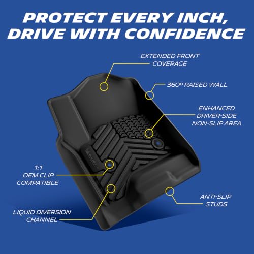 Image of Michelin Vehicle Mats for 2014-2018 Chevy Silverado /GMC Sierra 1500