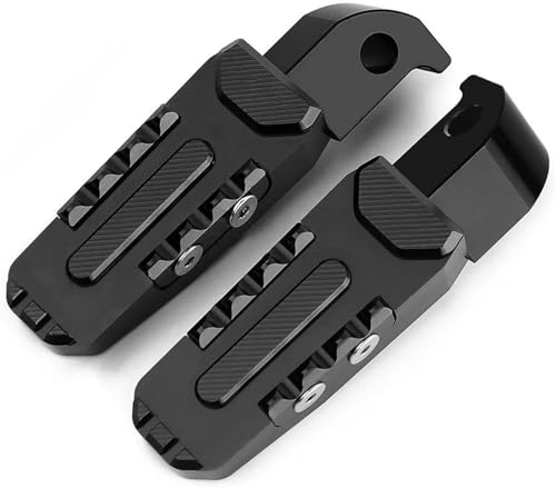 Repose-pieds moto MT-07 noir : Pédales de remplacement pour 2014-2022
