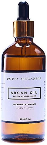 Moroccan Argan Oil Certified Organic for Babies and Toddlers soothes Diaper Rash, Cradle Cap, Eczema, Baby Acne and Gentle moisturiser Treatment for Dry Skin and Babies Soft Skin 100ml
