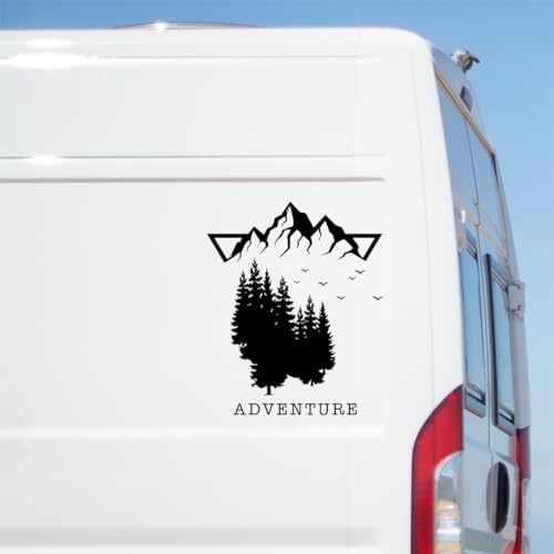 Adventure Scene Sticker Large Decal for Caravan Motorhome Truck...
