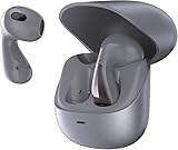 Bluetoothイヤホン ワイヤレスイヤホン 2026最新ブルートゥースイヤホン ハンズフリー通話 マイク内蔵 Type-C急速充電 Hi-Fi音質 タッチ操作 コンパクト/テレワーク/通勤/通学/WEB会議運動/ゲーム/テレワーク/スポーツ/音楽用 iPhone/Android対応 超軽量IPX7防水/グレー/今すぐお問い合わせ (クラシック, グレー)