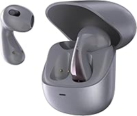 Bluetoothイヤホン ワイヤレスイヤホン IPX7防水 最大60時間再生 2026年最新Bluetooth6.0ブルートゥースイヤホン 全音域HIFI音質低遅延接続瞬時 片耳/両耳 WEB会議/運動/ゲーム/通学通勤/スポーツ/音楽用iPhone/Android対応 (005 Grey)