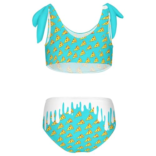 Image of Girls Tankini Swimsuit Bathing Suit Two Piece Bikini Summer Beach Swimwear with Adjustable Strap 3-12 Years