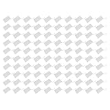 NINMORTH Confezione da 100 sacchetti a rete per piante da giardino, 15 x 25 cm, in rete traspirante, per proteggere uva, fragole, bianco e rosso