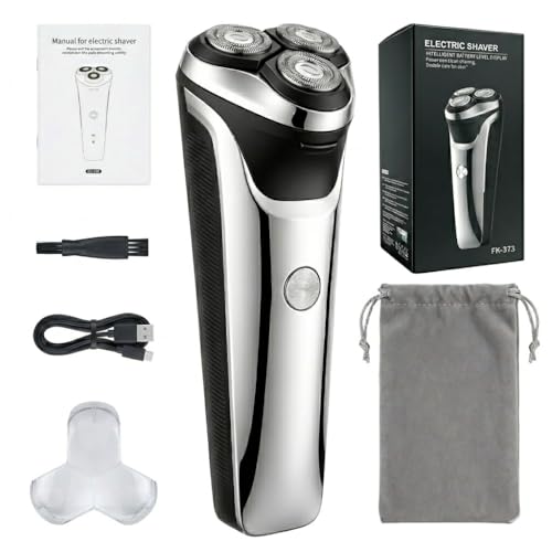 Ordele Electric Razor for Men, 2026 Upgraded Electric Shavers for Men, USB-C Rechargeable, Wet & Dry Shaver with Pop-up Trimmer and Travel Case (Gunmetal)，for Father's Day