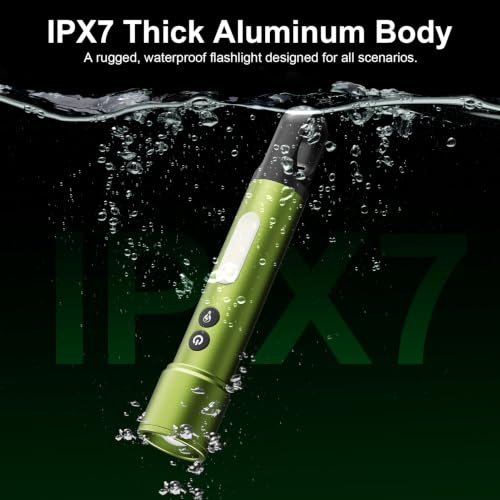 backagain LED Flashlight Rechargeable,High Lumens Super Bright Flash Light - image 6