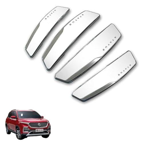 Image of Autokaar Status Car Door Edge Guard Scratch Protector White Universal for MG Hector /Astor /Gloster /Comet EV