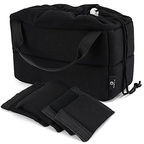 Funda interna acolchada para cámara SLR con divisores ajustables