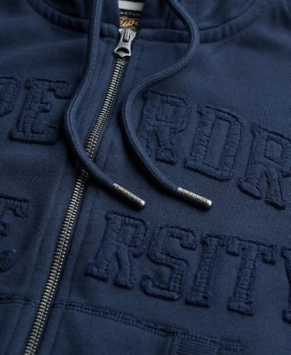 Sweatshirt à capuche full zip femme Superdry Athletic Tonal Crop - vue 6