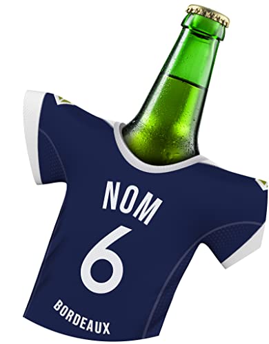 myfanshirt pour GIROND. Bordeaux Fan Homme Maillot PERSONALISÉ Acheter Un Cadeau Convient à Homme...