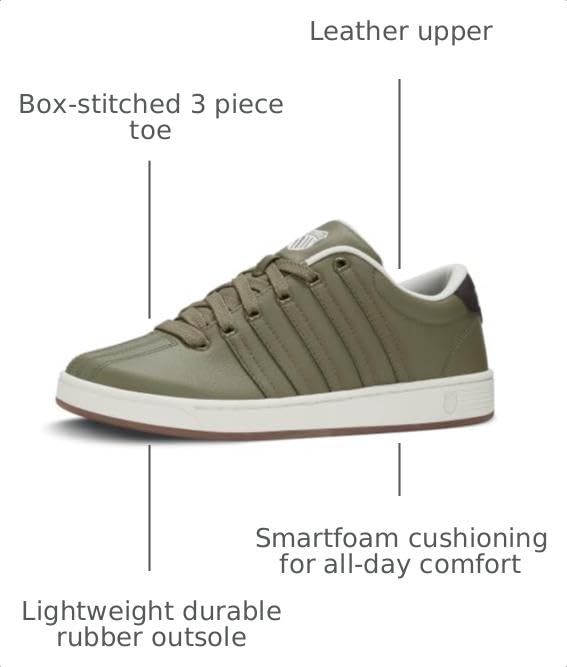 Image of K-Swiss Men's Court Pro II CMF Sneaker