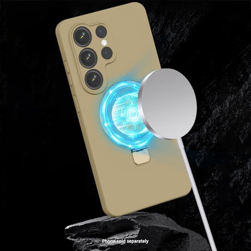 SaharaCase - Compatible with Galaxy S26 Ultra Kickstand Case | Smooth Silicone | Compatible with Magsafe | Venture Series (Brown) - image 6