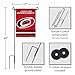 WinCraft Carolina Hurricanes Garden Flag with Pole Stand Holder