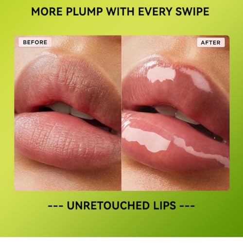 3Pcs Plumping Lip Oil Set,Fat Lip Oil,Press Lipstick Solid Moisturizing Lip Balm,Glitter Shine Tinted Lip Oil Set,Plumps Liquid Lipgloss Balm,High-Shine, Plumps,Long Lasting Non-Sticky Lipstick - Image 3