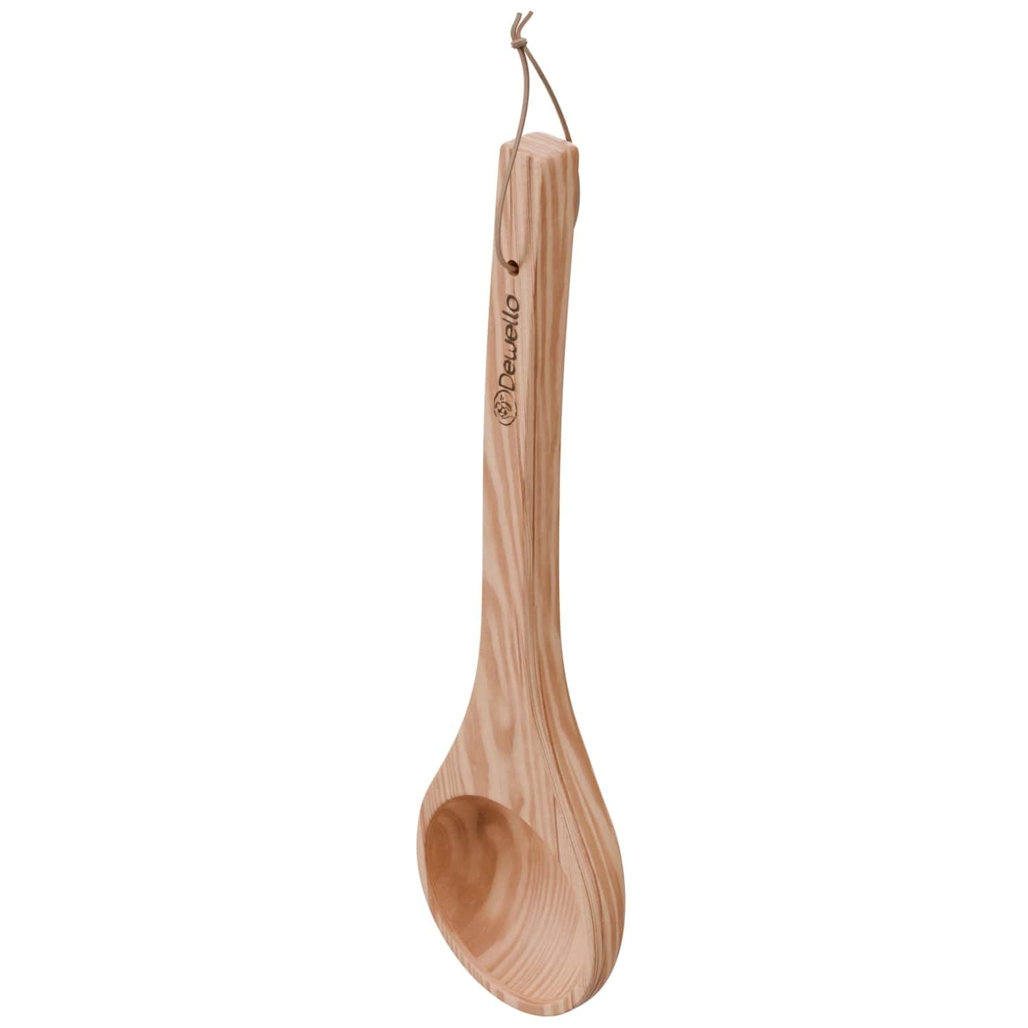 Dewello® Sauna Sanduhr 15 Minuten aus 100% Pinie + 2 Schrauben, vorgebohrt - Glas robust & hitzebeständig - Kontrastfarbe Pink - Sauna Zubehör