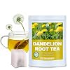 Roasted Dandelion Root Tea, 50 Tea Bags, 100% Natural Dandelion Tea Bags