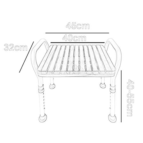 Tabouret de douche antidérapant pour éviter les chutes des personnes âgées - 3
