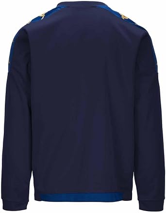 KAPPA Men's Blue Marine-Blue MD Cobalt Fleece Sweatshirt