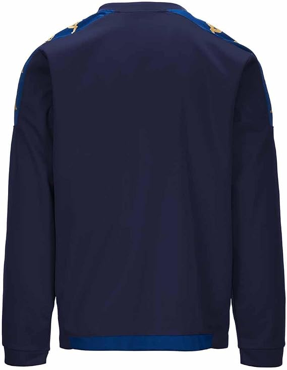 KAPPA Men's Blue Marine-Blue MD Cobalt Fleece Sweatshirt