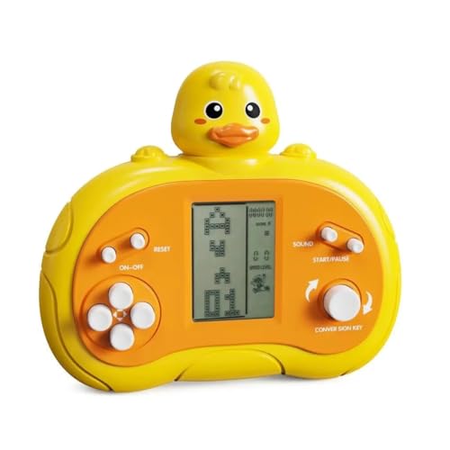 Nishad Creations Handheld Retro Brick Game Console | Built-in 26 Classic Games | Nostalgic Puzzle Game Console for Children | Portable Gaming Player 3