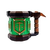 Pots O’ Gold Mug Deep Rock Galactic, Handmade, Plastic Light and Durable. Safe, Does not Shoot, Cosplay costume and Collectors item.