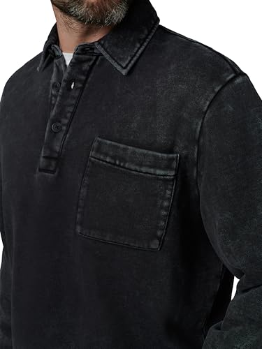 Joe's Jeans Men's Polo Long Sleeve Sweatshirt4