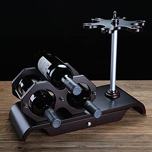 Soporte de vino de madera ROLTIN para 2 botellas miniatura 4