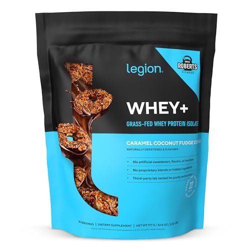 Legion Whey+ Caramel Coconut Fudge