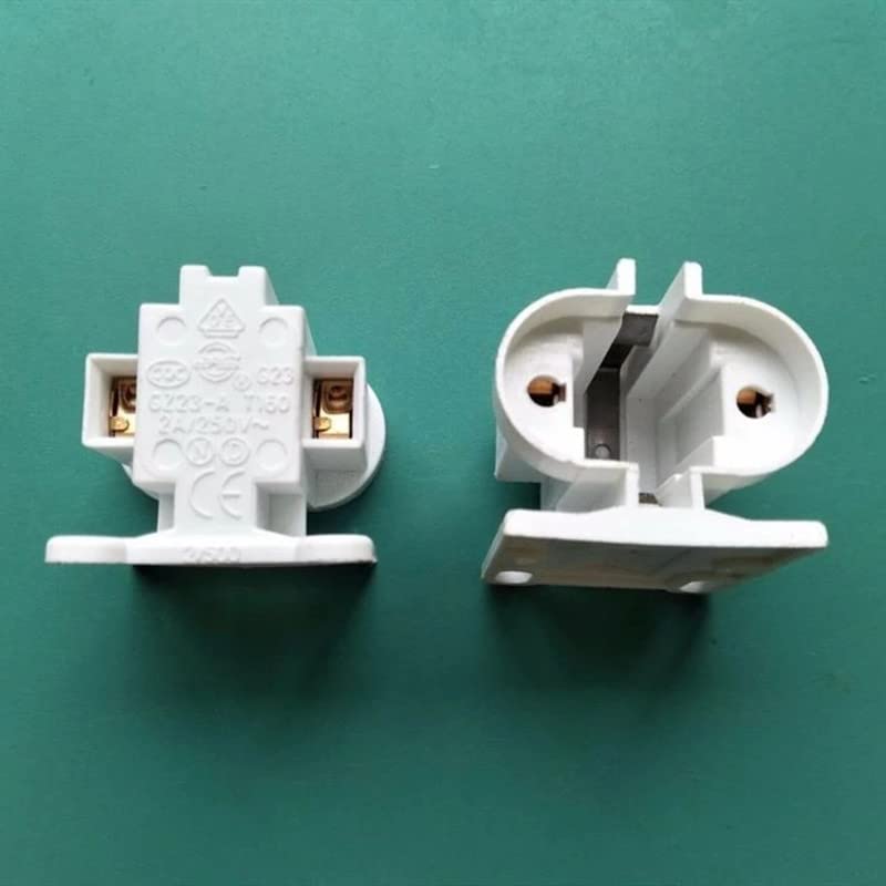 2 uds G23 portalámparas de plástico al por mayor(IVORY_20PCS)