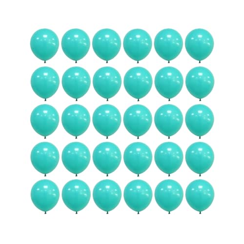 Image of 5 inch Teal Balloons, 100 pcs Mini Teal Blue Birthday Balloons for Party Decorations (Teal)