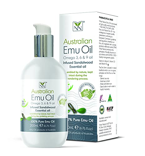 Emu Oil Pure Skin Moisturizer - Nail, Body, Face, Scalp